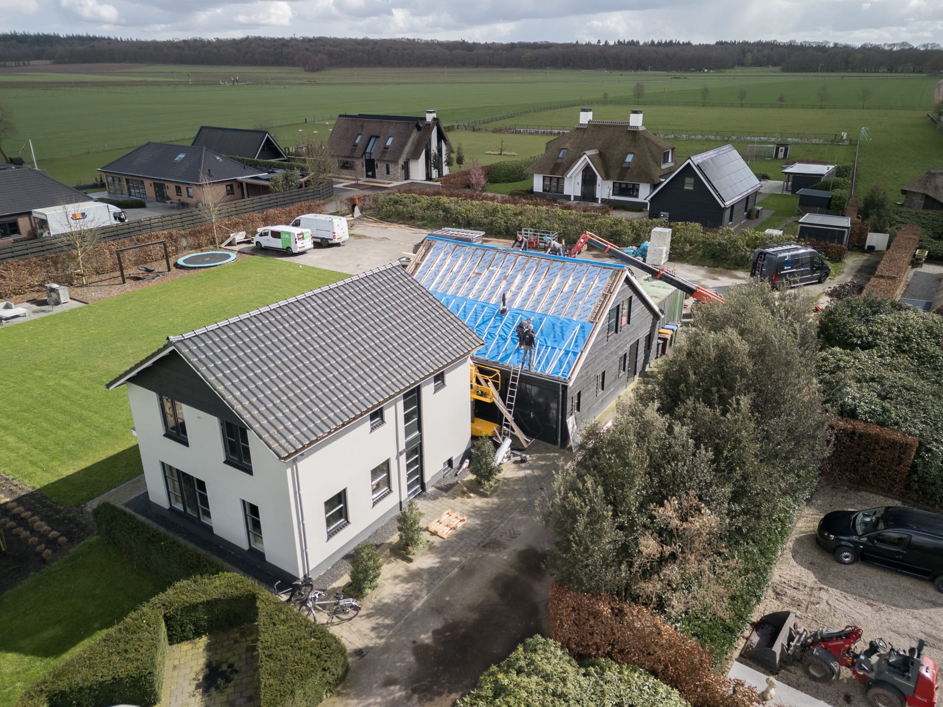 Projectfotografie-EFrankenTotaalbouw-Visulions-0183 Bij Visulions is het mogelijk om dronebeelden te laten maken.